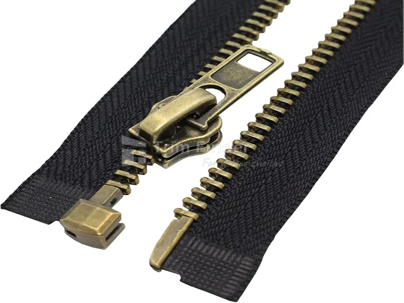 Separating Open-End Zippers for jackets, coats, and hoodies – fully detachable and durable