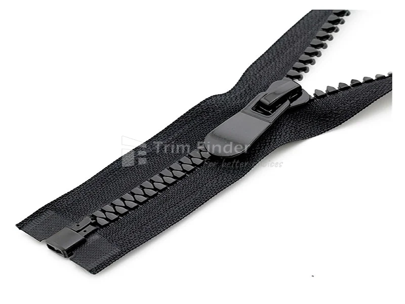 One-Way Zippers for trousers, skirts, dresses, and bags – single slider, simple and reliable