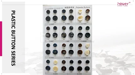 Higer Plastic Sew On Button Collection V2.5