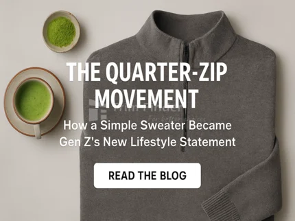 The Quarter Zip Movement: How a Simple Sweater Became Gen Z’s New Lifestyle Statement