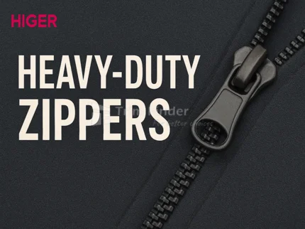 Heavy-Duty Zippers: Types, Materials, Applications & How to Choose
